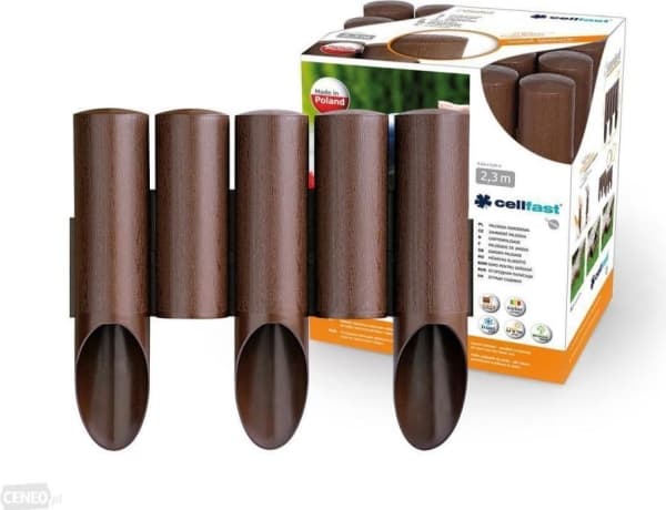 Cellfast Enkel hagepalisade Standard, grafitt, 0,23 m