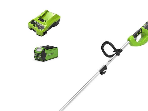 Greenworks 40V Greenworks trimmer, lader + 1 2Ah batteri (G40LTK2)