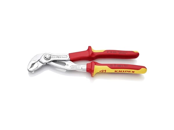 Knipex 87 26 250, Not-og-fjær-tang, 5 cm, 4,6 cm, Kromvanadiumstål, Rød, Gult, 250 mm