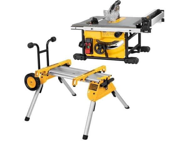 DEWALT PÖYTÄSAHA 1850W 210mm DWE7485 + TYÖPÖYTÄ DE7400