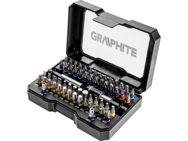 Graphite Screwdriver bits set 60pcs (56H600)