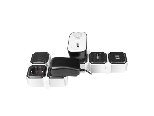 LogiLink LPS276U, 1,5 m, Sisätila, CEE, Kulmikas, IP20, Roisketiivis