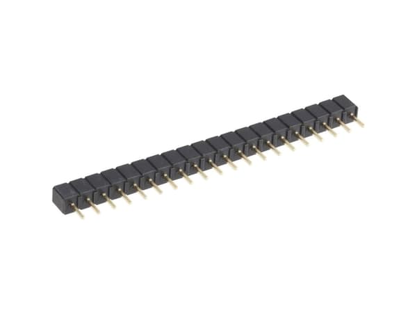 TRU KOMPONENTER Bussningslista (standard) Antal rader: 1 Antal poler per rad: 20 1580904 1 st