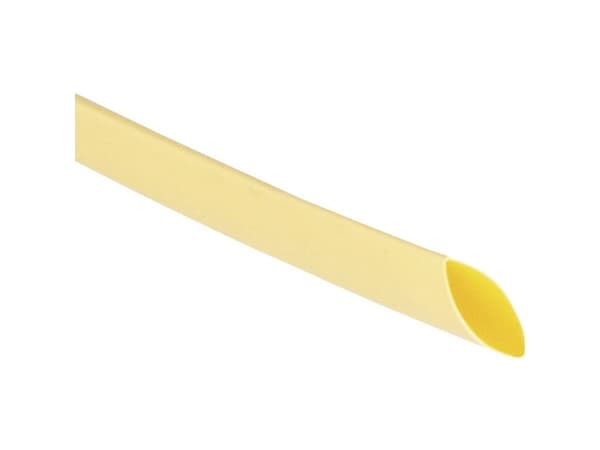 DSG Canusa 2800095102 Kutistusputki ilman liimaa Keltainen 9,50 mm 4,80 mm Kutistumisnopeus:2:1 1,22 m 1,22 m