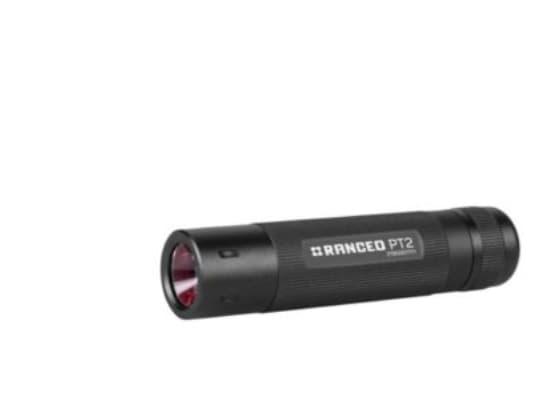 Ranceo lommelygte 320 lumen - PT2, lyser op t/245m, 2 lysstyrker, inkl. 3xAAA batterier