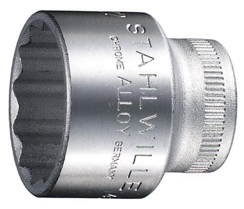 Stahlwille 45 A 19/32 02410035 Kaksoiskuusikulmahylsy 19/32 3/8 (10 mm)
