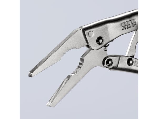 Knipex 41 34 165, Låsetang, 2 cm, 2,4 cm, Kromvanadiumstål, Stål, 165 mm