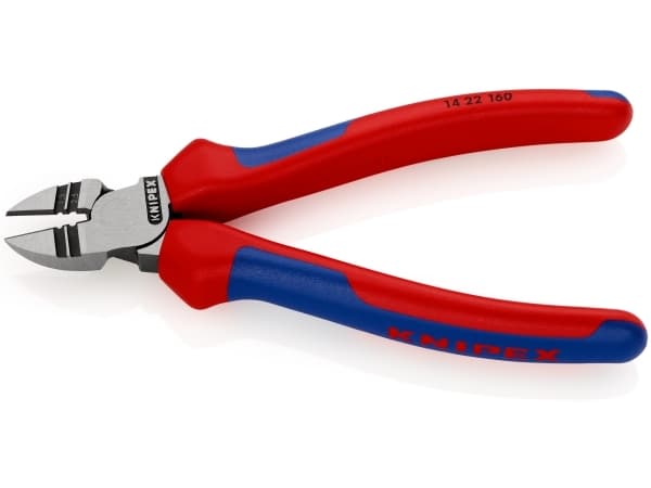 KNIPEX Bidetang med afisolering 14 22 160længde 160mm, skær med lille facetklippekapacitet tråd 2,5mm - 1,5mm afisolering 1,5 og 2,5mm²