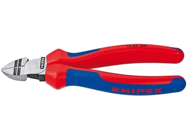 KNIPEX Bidetang med afisolering 14 22 160længde 160mm, skær med lille facetklippekapacitet tråd 2,5mm - 1,5mm afisolering 1,5 og 2,5mm²