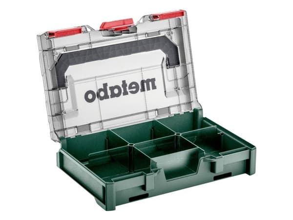 Metabo 626896000 metaBOX 63 XS verktygslåda ABS grön, transparent