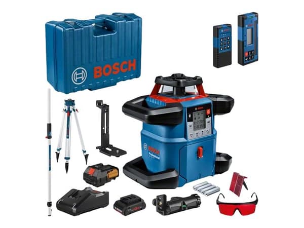 Bosch GRL 600 CHV Professional - Dreielasernivå Sort, Blå