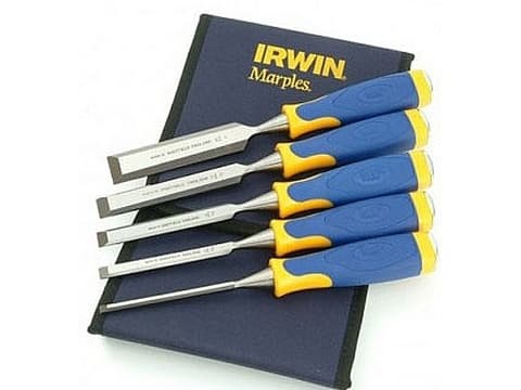 IRWIN FLAT WOOD CHISEL SET 5pcs