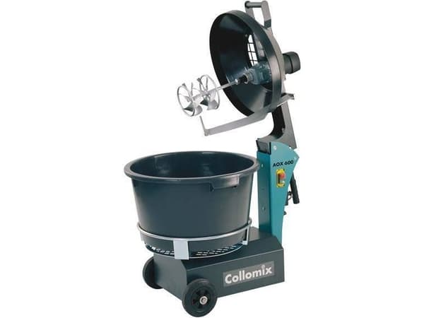 COLLOMIX roterande blandare AOX-S dubbelmotor 1kW/0,55kW MAX 50kg