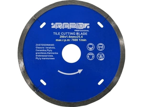 MAR-POL FULL DIAMOND TARGET 200x1.6x25.4mm RAPID