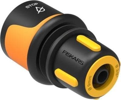 FISKARS PIKALIITIN 3/8" METALLISEOKSELLA VARUSTETTUNA