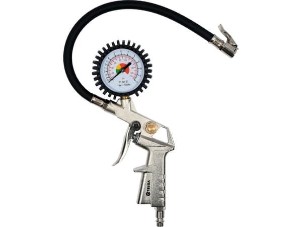 VOREL INFLAATIOPISTOOLI PAINEMITTARILLA 81650