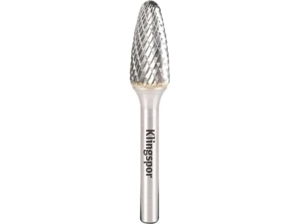 KLINGSPOR METALLIKONE HF 100 F FI=9,6x19mm SHOOT 6mm RBF TYYPPI, HIPERBOLIC-SCIRCULARY