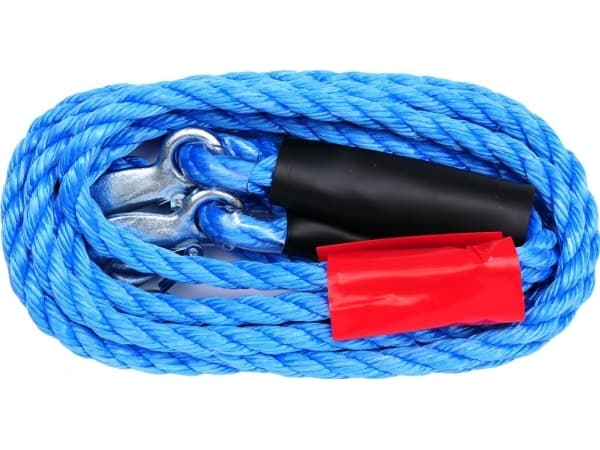 VOREL TOW LINE - PLAINED 2,5t MED KROK, TITANIUM 82209