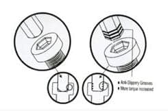 JONNESWAY IMBUSES 9-delar VERY LONG (1,5-10) FALL-FREE H03SM109S