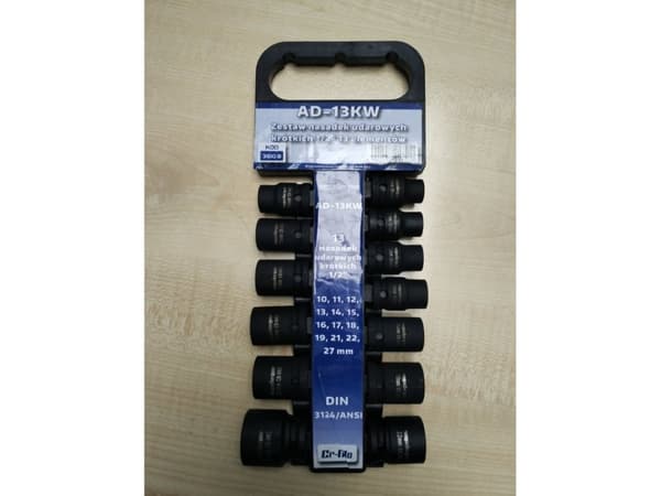 ADLER 13 kpl iskevät pistorasiat / ADLER 10-27mm / PITIMET