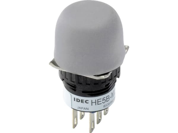 Idec HE5B-M2PN1 Vippbrytare 125 V/AC, 30 V/DC 3 A 1 x On/Off/On Klicka (L x B x H) 20 x 20 x 20 x 31 mm IP40 (framsida) 1 st