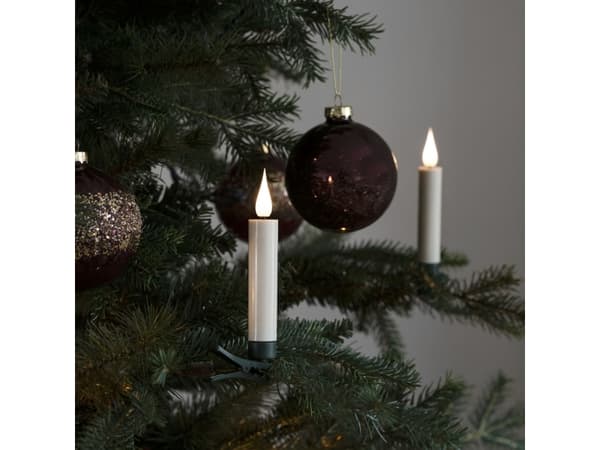 Konstsmide 1912-210, Dekorativ lysfigur, Hvit, Plast, IP20, 5 t, 10 lampe(r)