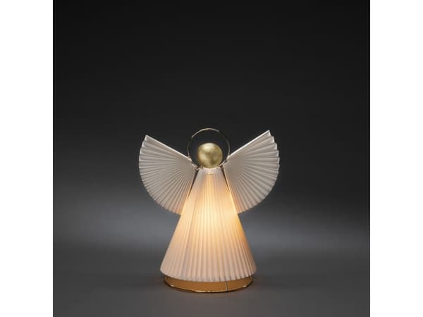 Konstsmide Paper angel, Figur, Messing, Hvit, Metall, Papir, Universell, IP20, 1 lamper