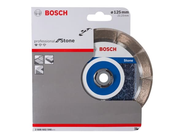 Bosch Standard for Stone - Diamantskjæreplate - for stein - 125 mm