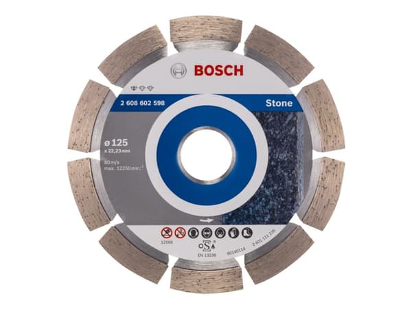 Bosch Standard for Stone - Diamantskjæreplate - for stein - 125 mm