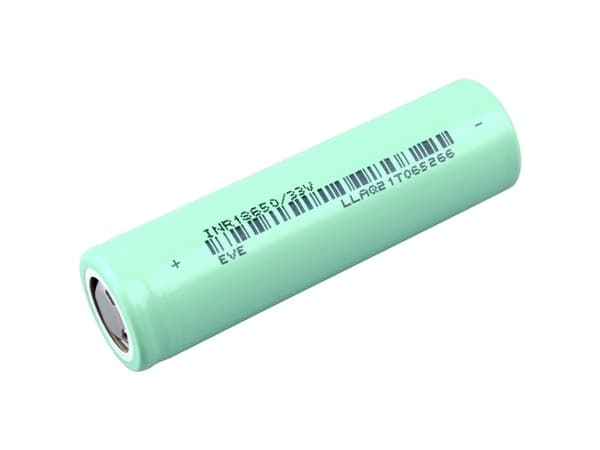 EVE INR18650/33V Special-batteri 18650 Flat-Top, Højstrømskompatibel Litium 3.6 V 3200 mAh