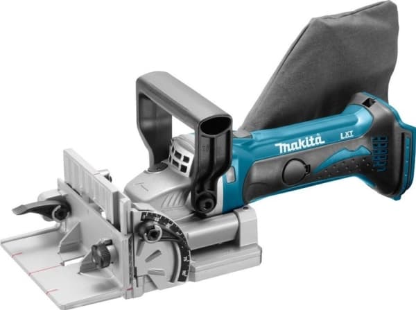 Makita DPJ180ZJ - Biscuit joiner - sladdlös - 100 mm - inget batteri - 18 V - SOLO