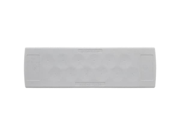 CONTA-CLIP KES-E 12/24 A GR Kabelindføring Pladetykkelse (maks.) 2.5 mm Termoplastisk elastomer Grå 1 stk