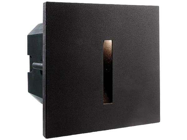 Deko Light Abdeckung schwarz linear für Light Base II COB Outdoor 930415 Afdækning Sort