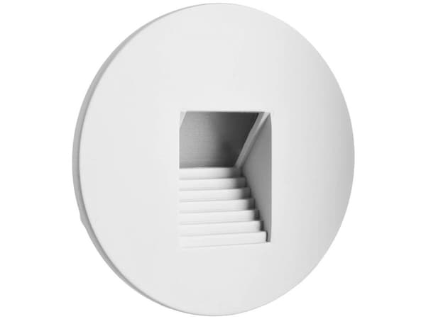 Deko Light cover pyöreä valkoinen askelmaa varten Alwaid 930497 Afdækning Hvid (RAL 9016)