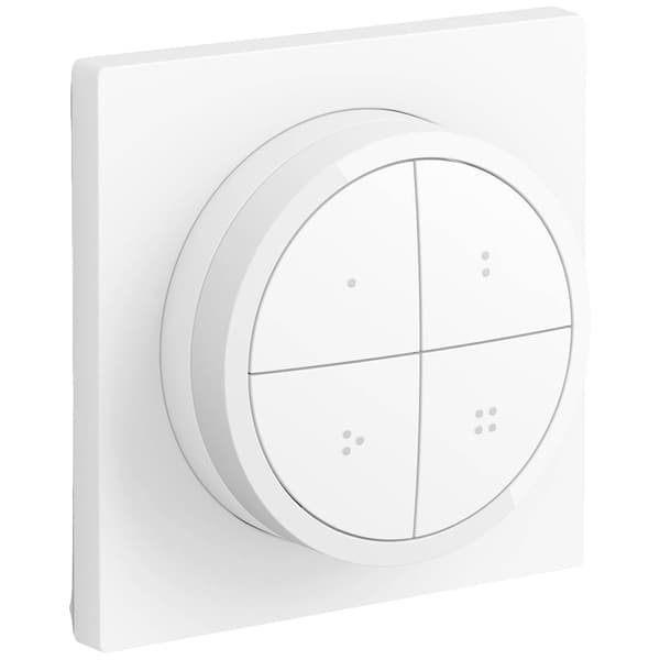 Hue Trådlös brytare 8719514440999 Hue Tap dial switch EU White