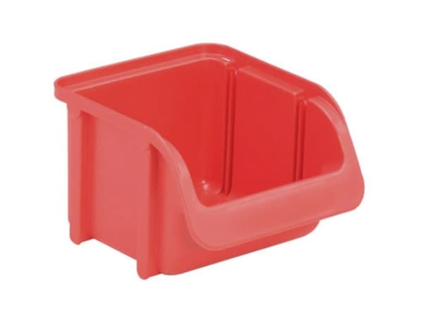 Hünersdorff 671100 Opbevaringskasser (B x H x T) 102 x 74 x 115 mm Rød 1 stk