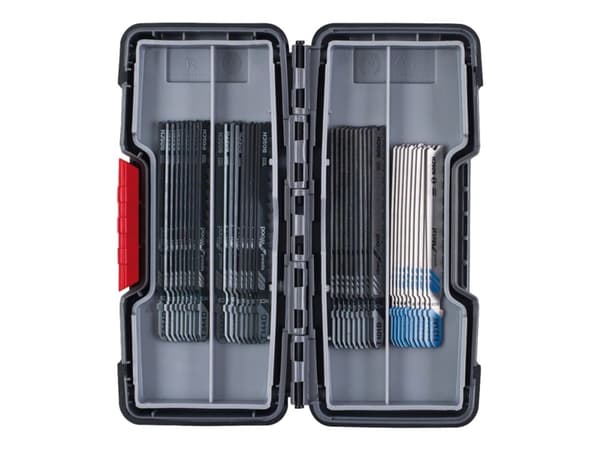 Bosch - Bladsett for stikksag - for tre, metall - 40 deler