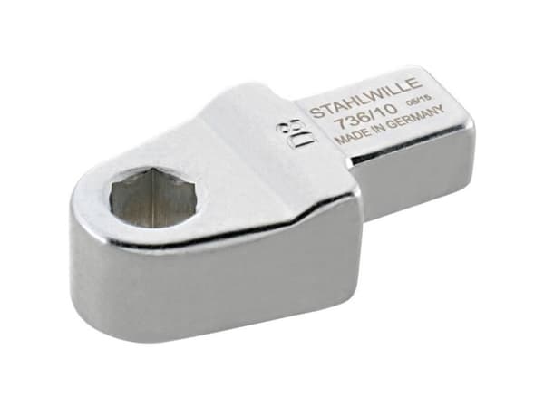 STAHLWILLE 736/10, Krom vanadium stål (Cr-V), Sekskantet skaft, 127 / 16 mm (5 / 16"), 1 stk, 8 mm, 47 g