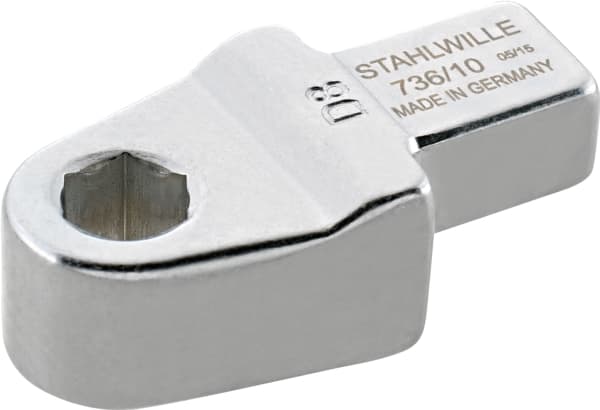 STAHLWILLE 736/10, Krom vanadium stål (Cr-V), Sekskantet skaft, 127 / 16 mm (5 / 16"), 1 stk, 8 mm, 47 g