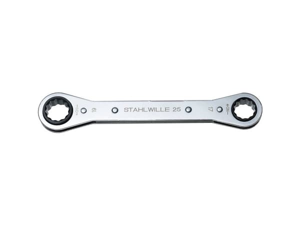 Stahlwille 25 14 X 15 RACK RING NÄCKEL 41131415 Ratschnyckel - dubbel 14 - 15 mm