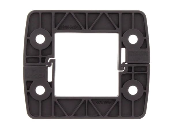 CONTA-CLIP KDS-IVR 1-4 BK Låseramme Pladetykkelse (maks.) 3 mm Polyamid 6.6 Sort 10 stk