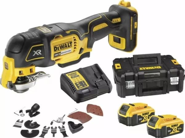 DEWALT 18V 2x5.0Ah MULTI TOOL +DCS356P2 ACCESSORIES