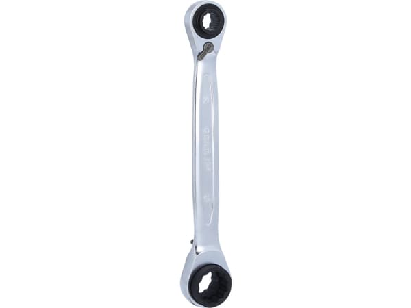 KS Tools 503.4565, Rustfritt stål, Kromvanadiumstål, Rett, 10,13,17,19 mm, 190 mm, 196 g