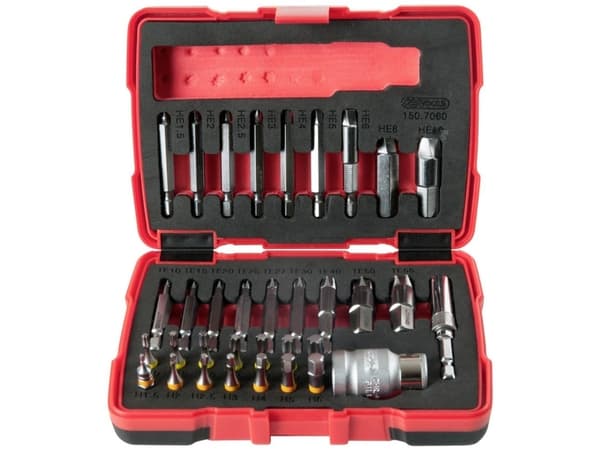 KS Tools 150.7060 Skruetrækker-sæt 34 dele 1/4 (6,3 mm)