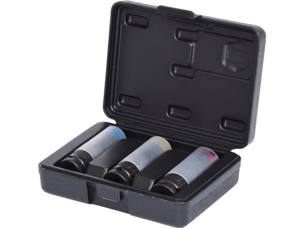 KS Tools 515.0990, Avainsarja, 1/2", 3 päätä, kromimolybdeeniteräs, ISO 1174, DIN 3121, 791 g