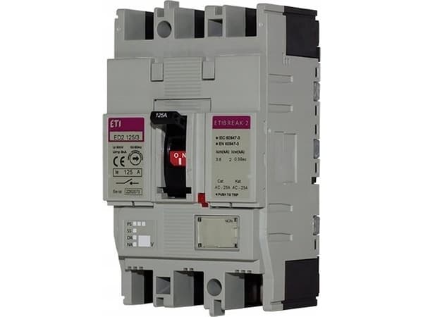 Eti-Polam lastfrånskiljare 4P 160A 2,8kA ED2S 160/4 004671282