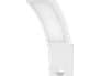 Vägglampa Orno PIRYT LED 10W, trädgårdsarmatur med rörelsesensor 140st, 800lm, IP54, 4000K, vit,AD-OP-6109WLPMR4