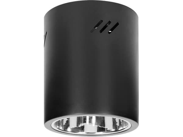 KORIN 16, downlight, 60W, E27, stål, sort, AD-OD-6181BE27