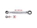 Miniatyrbild 1 av 3: KS Tools 503.4656, Krom-vanadium-stål, 10,13 mm, 72 stk, 1 stk, 86 g