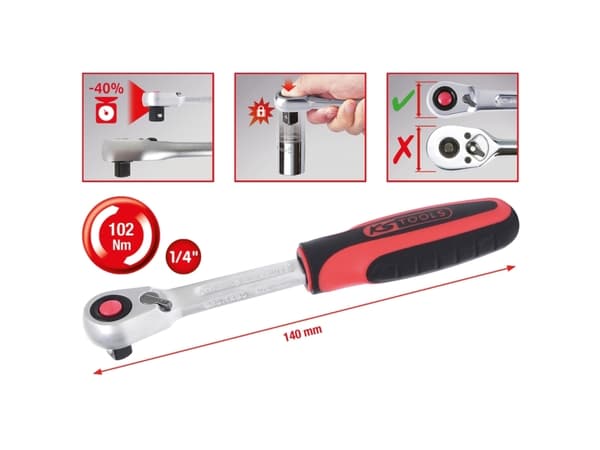 KS Tools 920.1490, Krom-vanadium-stål, 72 stk, DIN 3120, ISO 1174, DIN 3122, ISO 3315, 1 stk, 80 g
